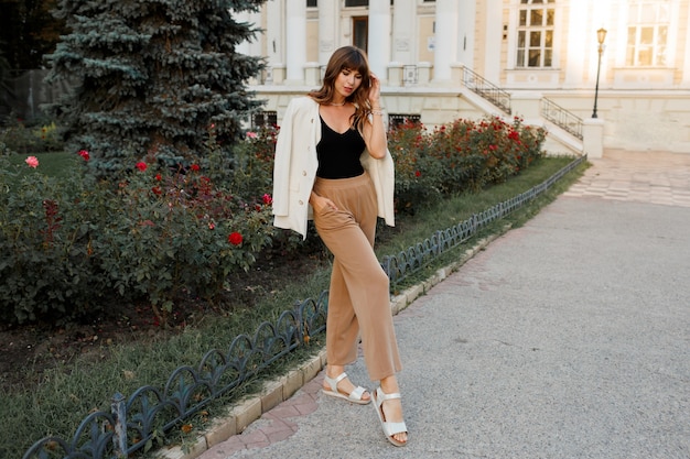 Styling The New Everlane Wide-Leg Pants